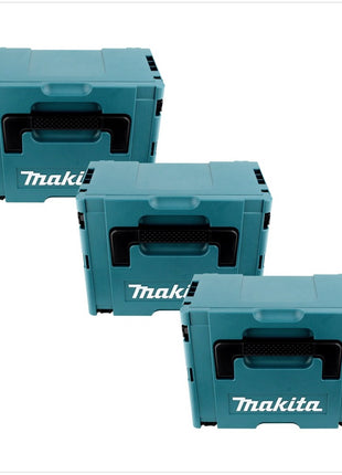 Makita MAKPAC Systemkoffer Gr. 3 im 3er-Set - Toolbrothers