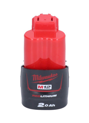 Milwaukee M12 BIW38-201 akumulatorowy klucz udarowy 12 V 135 Nm 3/8˝ + 1x akumulator 2,0 Ah - bez ładowarki