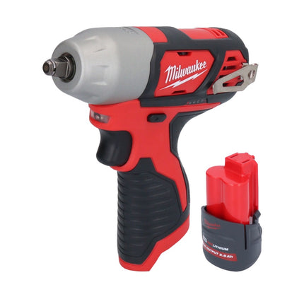 Milwaukee M12 BIW38-251 Cordless impact wrench 12 V 135 Nm 3/8" + 1x rechargeable battery 2.5 Ah - without charger