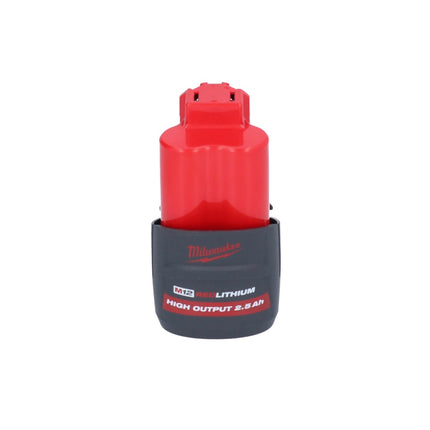 Milwaukee M12 BIW38-251 Cordless impact wrench 12 V 135 Nm 3/8" + 1x rechargeable battery 2.5 Ah - without charger