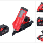 Milwaukee M18 FFN-501 Akku Nagler 18 V 50 - 90 mm Brushless + 1x Akku 5,0 Ah - ohne Ladegerät