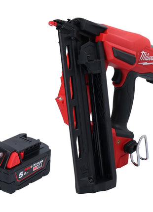 Milwaukee M18 FN16GA-501 Cordless nailer 18 V 32 - 64 mm brushless + 1x battery 5.0 Ah - without charger