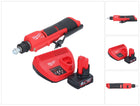 Milwaukee M12 FTB-601 Ponceuse de pneus sans fil 12 V 7/16'' Hex Brushless +1x batterie 6,0 Ah + chargeur