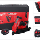 Milwaukee M18 FFN21-501C Akku Nagler 18 V 50 - 90 mm Brushless + 1x Akku 5,0 Ah + Koffer - ohne Ladegerät