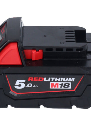 Milwaukee M18 FFN21-501C cloueur sans fil 18 V 50 - 90 mm Brushless + 1x batterie 5,0 Ah + mallette - sans chargeur