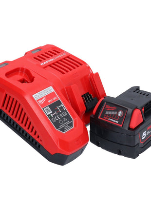 Milwaukee M18 FFN21-501C cloueur sans fil 18 V 50 - 90 mm sans brosse + 1x batterie 5,0 Ah + chargeur + valise