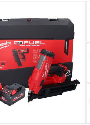 Milwaukee M18 FFN21-551C Akku Nagler 18 V 50 - 90 mm Brushless + 1x Akku 5,5 Ah + Ladegerät + Koffer