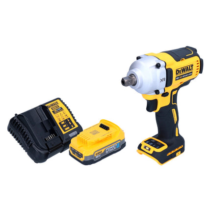 DeWalt DCF 892 E1 cordless impact wrench 18 V 812 Nm 1/2" brushless + 1x Powerstack battery 1.7 Ah + charger