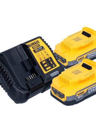 Akumulatorowy klucz udarowy DeWalt DCF 892 E2 18 V 812 Nm 1/2" bezszczotkowy + 2x akumulator Powerstack 1,7 Ah + ładowarka