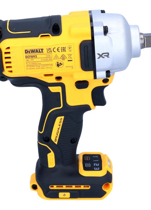 Akumulatorowy klucz udarowy DeWalt DCF 892 E2 18 V 812 Nm 1/2" bezszczotkowy + 2x akumulator Powerstack 1,7 Ah + ładowarka