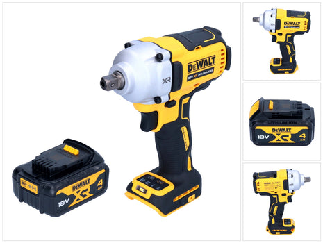 Avvitatore a impulsi a batteria DeWalt DCF 892 N 18 V 812 Nm 1/2" brushless + 1x batteria ricaricabile 4,0 Ah - senza caricabatterie