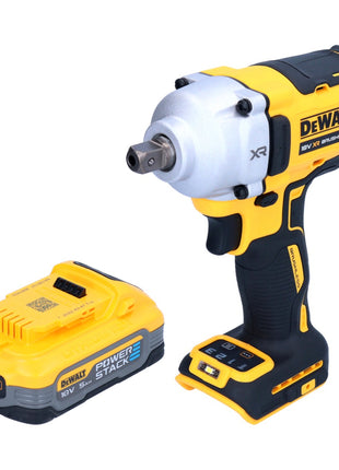 DeWalt DCF 892 N Akku Schlagschrauber 18 V 812 Nm 1/2" Brushless + 1x Powerstack Akku 5,0 Ah - ohne Ladegerät