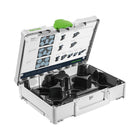 Festool SYS-STF-D77/D90/93V Systainer Organisateur d'abrasifs ( 576784 ) pour ponceuse delta V93 ponceuse excentrique 77 / 90 mm disques abrasifs