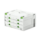 Festool SYS 3-SORT/6 SORTAINER Systainer walizka na narzędzia ( 491984 ) 395 x 295 x 210 mm 6 szuflad