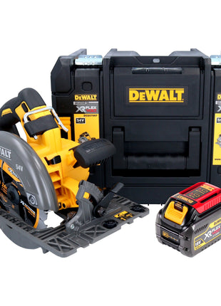 DeWalt DCS 579 NT Sega circolare a batteria 54 V FlexVolt 190 mm senza spazzole + 1x batteria 6,0 Ah + TSTAK - senza caricabatterie