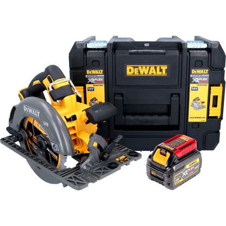 DeWalt DCS 579 NT Akumulatorowa pilarka tarczowa 54 V FlexVolt 190 mm bezszczotkowa + 1x akumulator 6,0 Ah + TSTAK - bez ładowarki