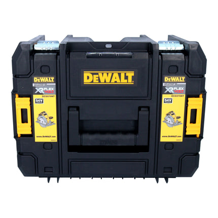 DeWalt DCS 579 X2T Akumulatorowa pilarka tarczowa 54 V FlexVolt 190 mm bezszczotkowa + 2x akumulator 9,0 Ah + ładowarka + TSTAK
