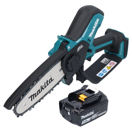 Makita DUC 150 F01 Motosega a batteria 18 V 15 cm brushless + 1x batteria 3.0 Ah - senza caricabatterie