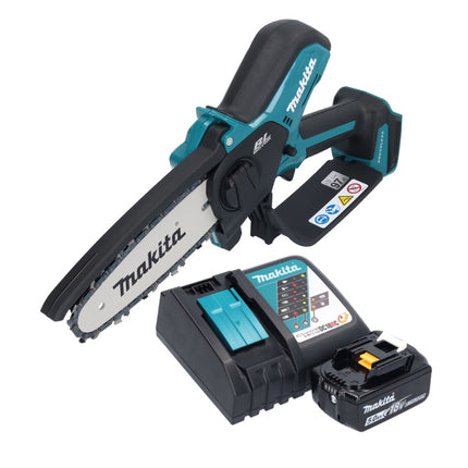 Makita DUC 150 RT01 Motosega a batteria 18 V 15 cm brushless + 1x batteria 5,0 Ah + caricabatterie