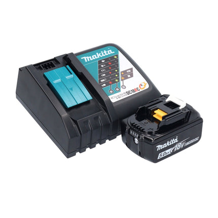 Makita DUC 150 RT01 Motosega a batteria 18 V 15 cm brushless + 1x batteria 5,0 Ah + caricabatterie