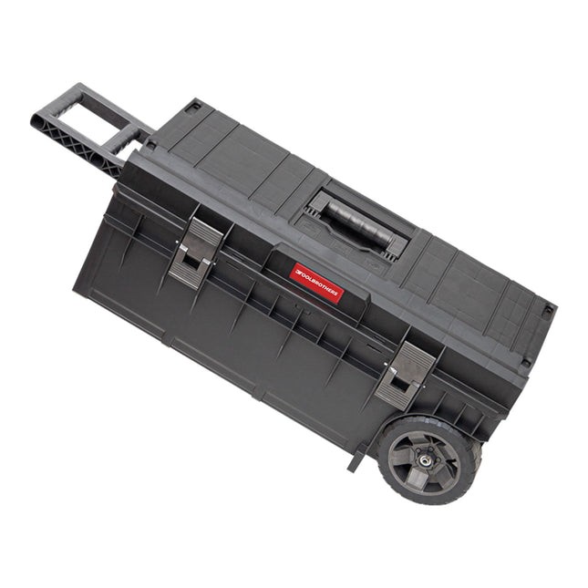 Toolbrothers RHINO XXL Trolley ECO Longer Basic 50 l IP66 caja de herramientas con ruedas sobre eje metálico y doble asa telescópica