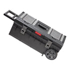 Toolbrothers RHINO XXL Trolley ECO Longer Work+ 50 l IP66 toolbox with wheels on metal axle and double telescopic handle