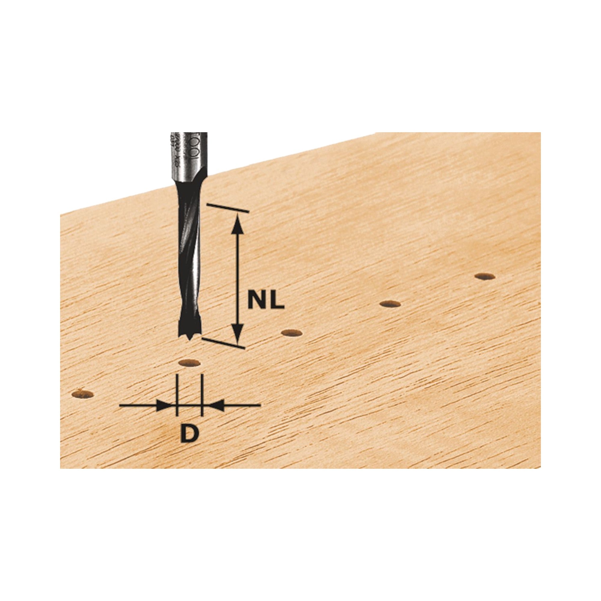 Festool HW D3 16 Duebelbohrer 3 x 16 x 55 x 8 mm 491065 fuer Oberfraese OF 900 OF 1000 OF 1010 OF 1010 R OF 1400 1 - toolbrothers