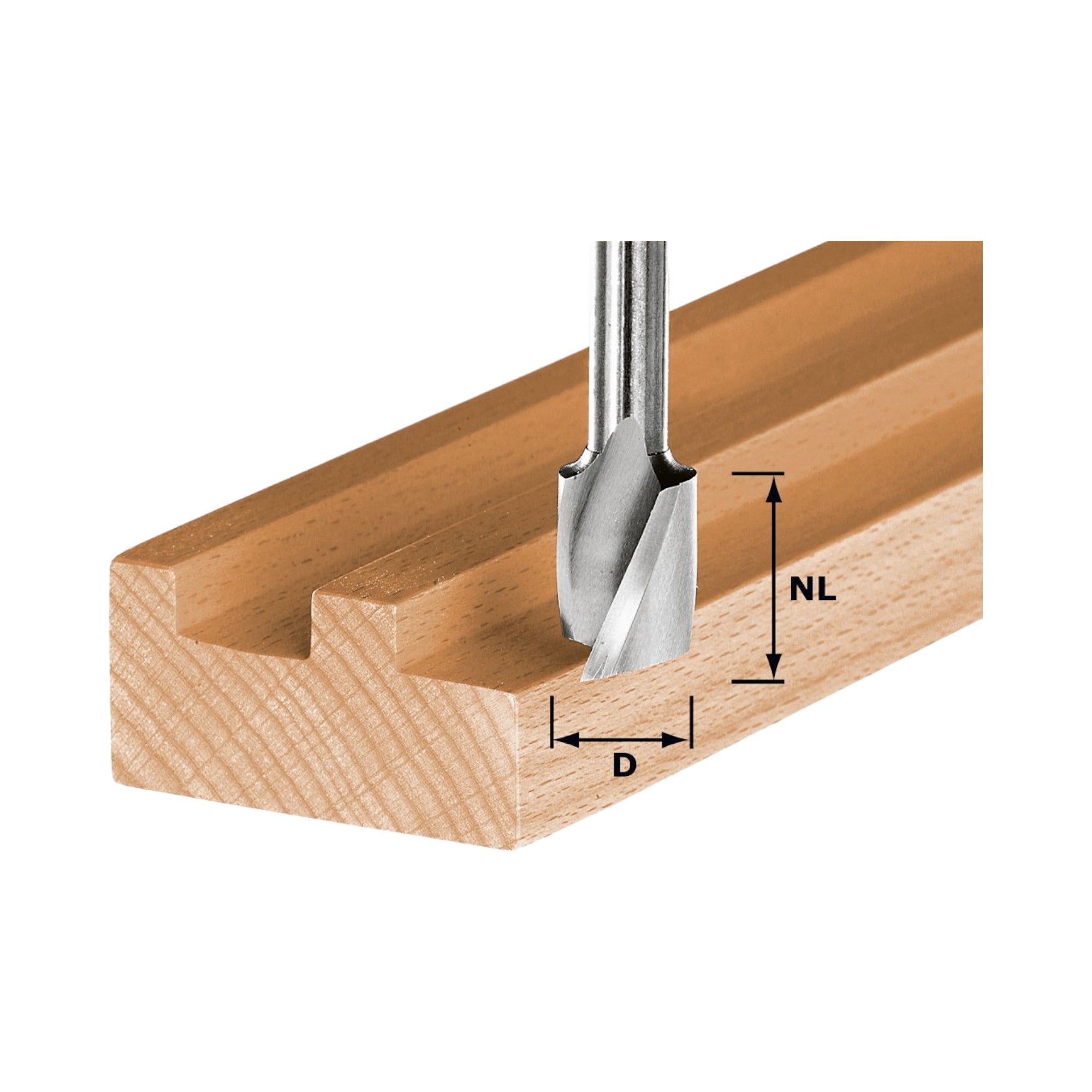 Festool HW Spi S8 D10 30 Spiralnutfraeser 10 x 30 x 60 x 8 mm 490980 fuer Oberfraesen 1 - toolbrothers