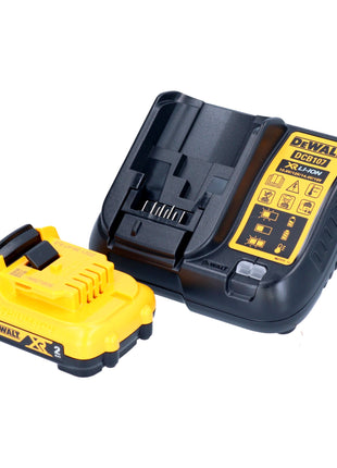 DeWalt DCE 088 D1R láser de línea a batería 12 V rojo + 1x batería 2,0 Ah + cargador + TSTAK