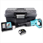 Makita DJR 186 18 V Li-ion Akku Recipro Säbelsäge im Stanley Koffer + 1 x 3,0 Ah Akku + Ladegerät - Toolbrothers