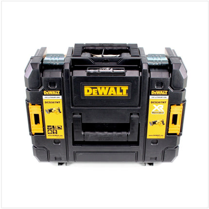 DeWalt DCS 387 18 V Akku Säbelsäge Reciprosäge in TSTAK Box mit 1 x DCB 183 2,0 Ah Akku - Toolbrothers