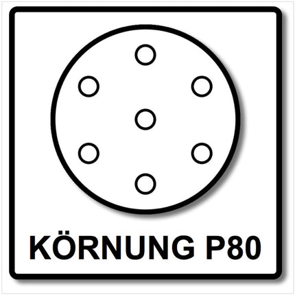 Bosch SIA Scheibe Keramik Schleifnetz 7500 225 mm Körnung P80 25 Stück ( F03E0068EH ) - Toolbrothers