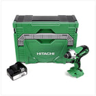 Hitachi WH 18 DGL 18V Akku Schlagschrauber - Solo im Hitachi System Case HSC Typ 2 + 1x Hitachi BSL 1840 18 V 4,0 Ah Akku - ohne Ladegerät - Toolbrothers