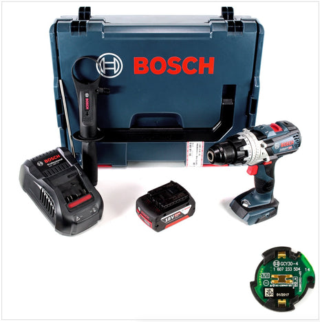 Bosch GSB 18V-85 C Akku Schlagbohrschrauber 18V 85Nm 1/2" Brushless + 1x Akku 6,0Ah + Ladegerät + Connectivity Modul + L-Boxx - Toolbrothers