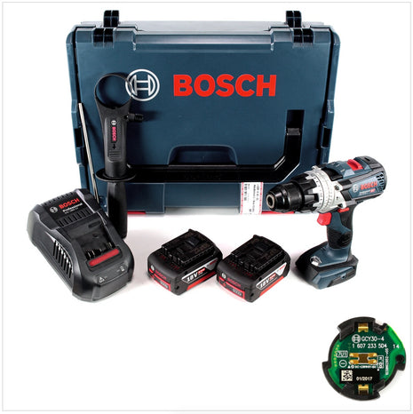 Bosch GSB 18V-85 C Akku Schlagbohrschrauber 18V 85Nm 1/2" Brushless + 2x Akku 6,0Ah + Ladegerät + Connectivity Modul + L-Boxx - Toolbrothers