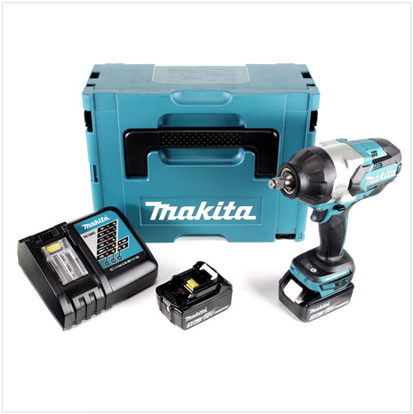 Makita DTW 1002 RFJ Akku Schlagschrauber 1/2“ 18V 1000Nm Brushless + 2x Akku 3,0Ah + Ladegerät + Makpac - Toolbrothers