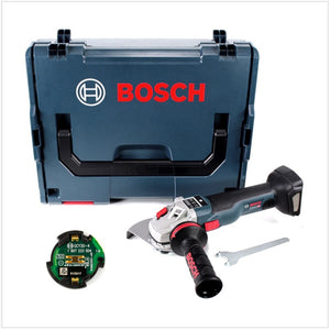 Bosch GWS 18 V-150 SC Professional Akku Winkelschleifer 150 mm Solo in L-Boxx mit GCY 30-4 Connectivity Modul ( 06019G34500 ) - ohne Akku, ohne Ladegerät