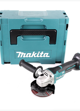 Makita DGA 455 ZJ Akku Winkelschleifer 18 V 115mm Brushless Solo + Makpac - ohne Akku, ohne Ladegerät - Toolbrothers