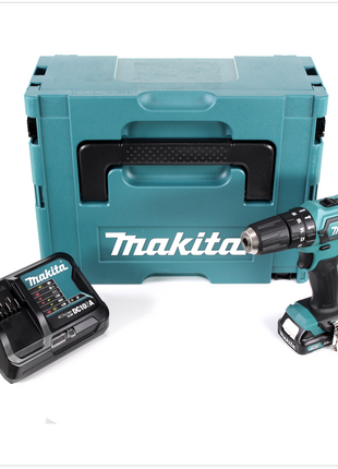 Makita HP 331 DYM1J 10,8 V Li-Ion Akku Schlag Bohr Schrauber im Makpac + 1x BL 1020 B 2,0 Ah Akku + DC 10 SA Schnellladegerät - Toolbrothers