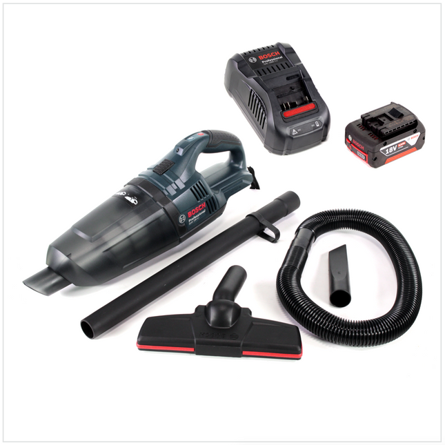 Bosch GAS 18 V-Li Akku Staubsauger 18V 700ml Handsauger + 1x 5,0 Ah Akku + Ladegerät - Toolbrothers