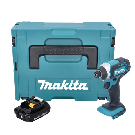 Makita DTD 152 A1J Akku Schlagschrauber 18 V 165 Nm 1/4" + 1x Akku 2,0 Ah + Makpac - ohne Ladegerät - Toolbrothers