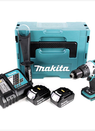 Makita DDF 458 RFJ 18 V Akku Bohrschrauber 91 Nm im Makpac mit 2x 3,0 Ah Akku und Ladegerät - Toolbrothers