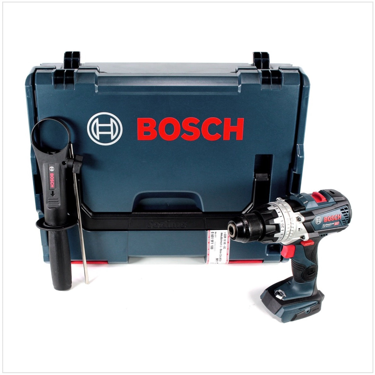 Bosch GSB 18V-85 C Akku Schlagbohrschrauber 18V 85Nm Brushless Solo + L-Boxx ( 06019G0302 ) - ohne Akku, ohne Ladegerät