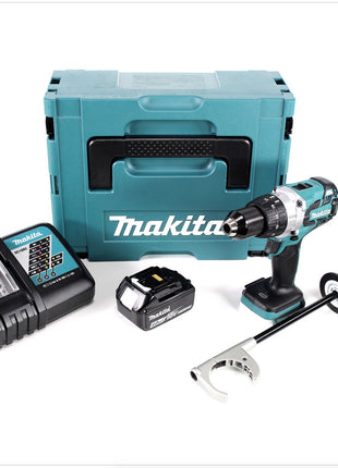 Makita DDF 481 RM1J Akku Bohrschrauber 18 V 115 Nm im Makpac mit 1x 4,0 Ah Akku und Ladegerät - Toolbrothers