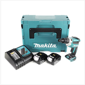 Makita DFS 251 RFJ 18 V Li-Ion Visseuses bardage Brushless + Coffret Makpac + 2x Batteries BL1830 3,0 Ah + Chargeur DC18RC