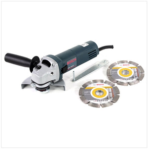 Bosch GWS 850 C 850 Watt 125 mm Winkelschleifer + 2 x Bosch Diamant Trennscheibe