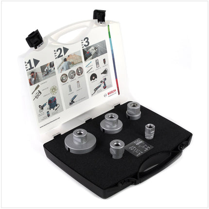 Bosch 5 teiliges Diamant Trockenbohrer / Milling Cutter 20-68mm Set DrySpeed best for Ceramic für Winkelschleifer ( 2608576669 ) - Toolbrothers