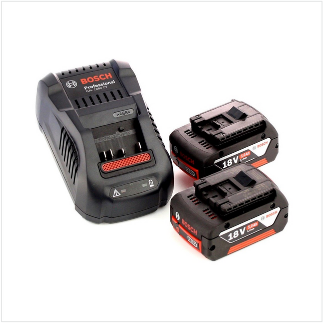 Bosch Starter-Set 18 V mit 2x GBA 18 V 5,0 Ah Li-Ion Akku + GAL 1880 Schnell Ladegerät - Toolbrothers