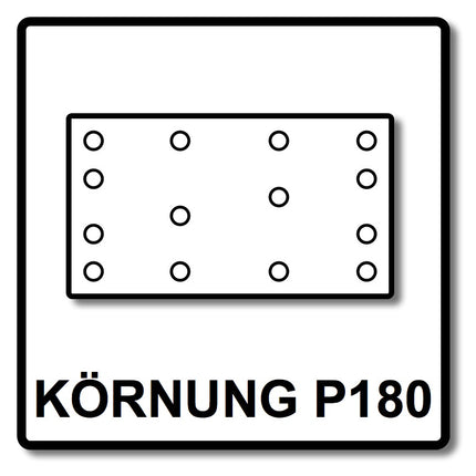 Festool Granat STF 80x133 P180 Net/50 Abrasif maillé - 50 pcs. (203289)