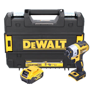DeWalt DCF 887 NT Akku Schlagschrauber 18 V 205 Nm 1/4" Brushless + 1x Akku 5,0 Ah + TSTAK - ohne Ladegerät